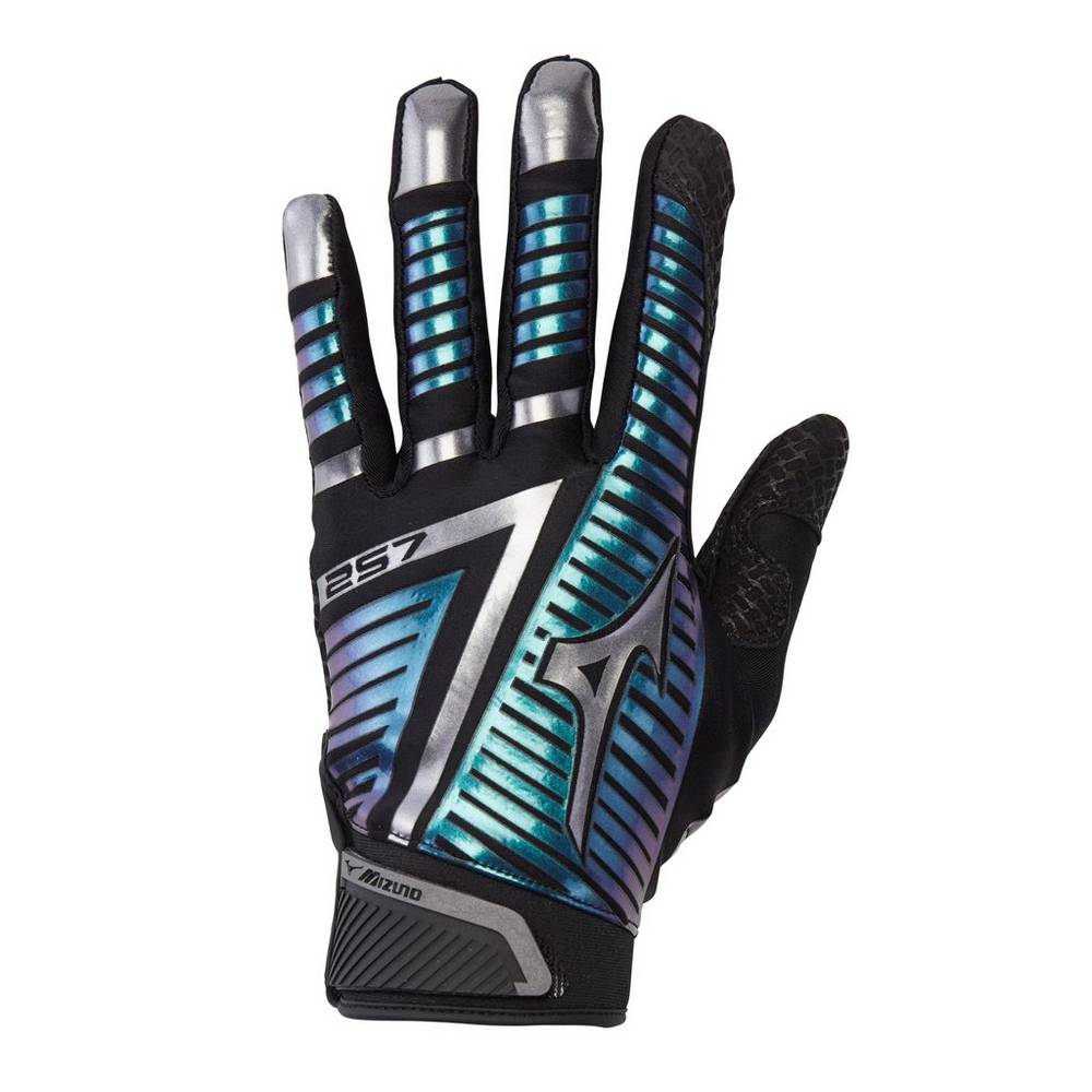 Womens Mizuno F-257 Softball Batting Gloves Black Philippines (UTEQGJ912)